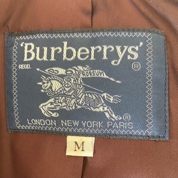 Vintage Burberry’s leather coat size M - Picture 9 of 9